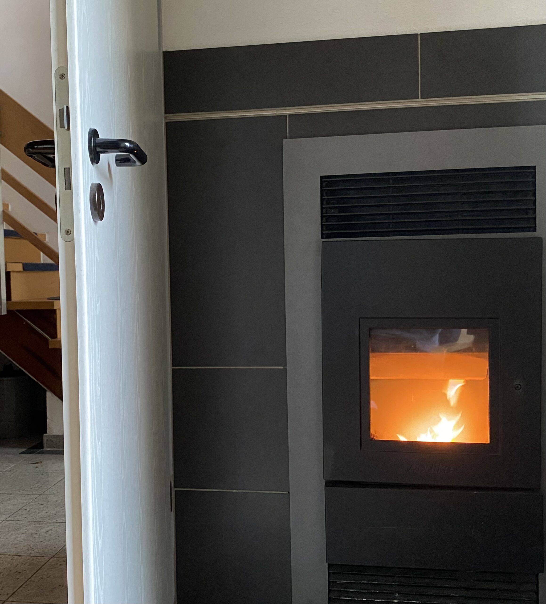 Ofen in der Ferienwohnung Buchenzauber